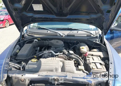 2002 Dodge Dakota Sport from USA, damaged, VIN 1B7GL32XX2S588899